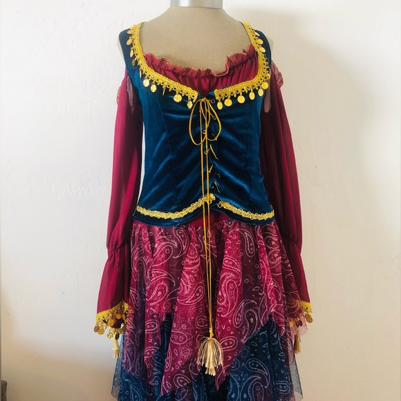 Dreamgirl Dresses & Skirts - GYPSY RENAISSANCE FAIRE FORTUNE TELLER FESTIVAL DRESS